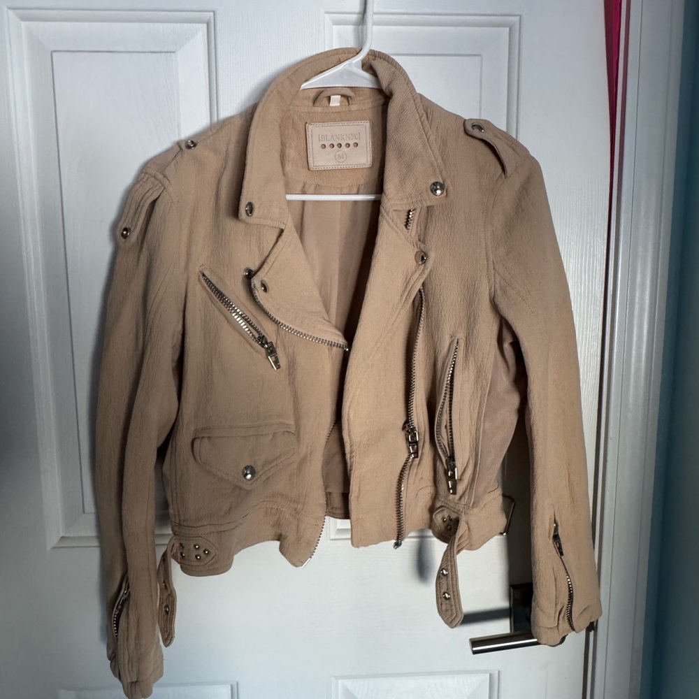 Blank NYC Beige Women's Jacket